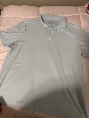 32 Degrees Light Blue Performance Polo